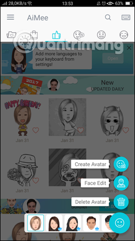 How to use AiMee to create a sticker from the face Picture 27