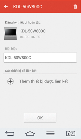 How to use Android phone control Sony TV Picture 7