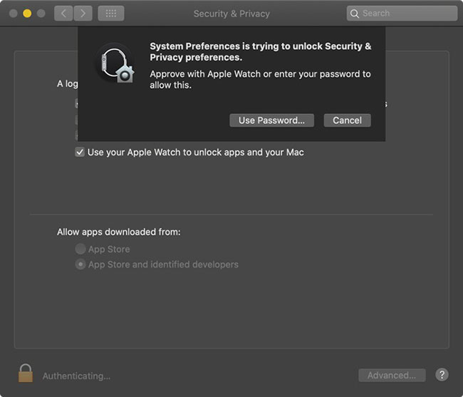 How to use 'Approve with Apple Watch' on macOS Catalina Picture 8