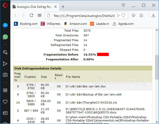 How to use Auslogics Disk Defrag to defragment your hard drive Picture 11
