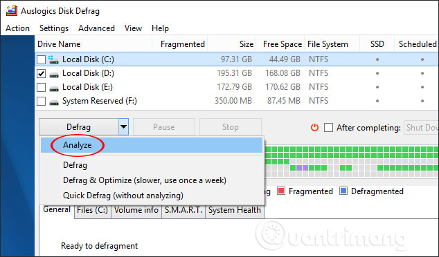 How to use Auslogics Disk Defrag to defragment your hard drive Picture 6