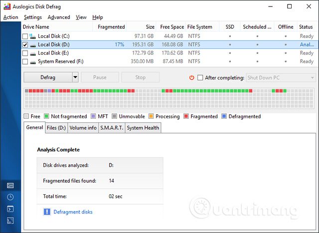 How to use Auslogics Disk Defrag to defragment your hard drive Picture 7