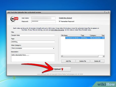 How to Use AVS YouTube Uploader Picture 12