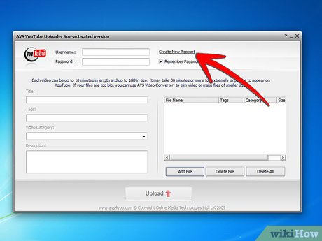 How to Use AVS YouTube Uploader Picture 2