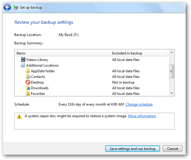 How To Use Backup And Restore On Windows 7? - TipsMake.com