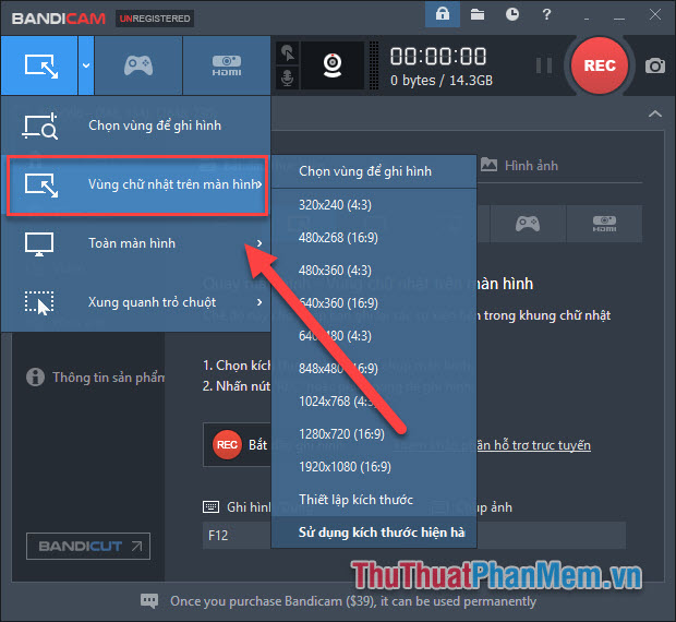 How to use Bandicam to record screen videos, video games Picture 9