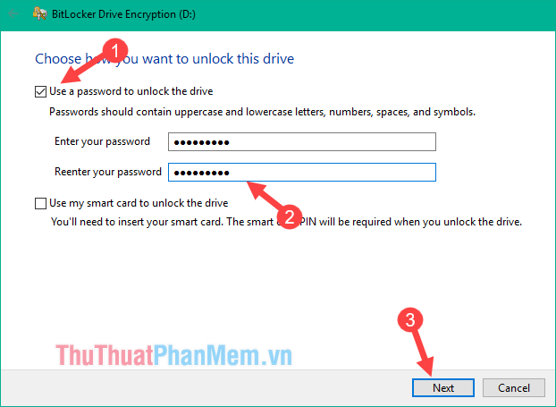 How to use Bitlocker to encrypt data in computers Picture 15