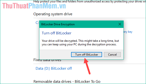 How to use Bitlocker to encrypt data in computers Picture 20