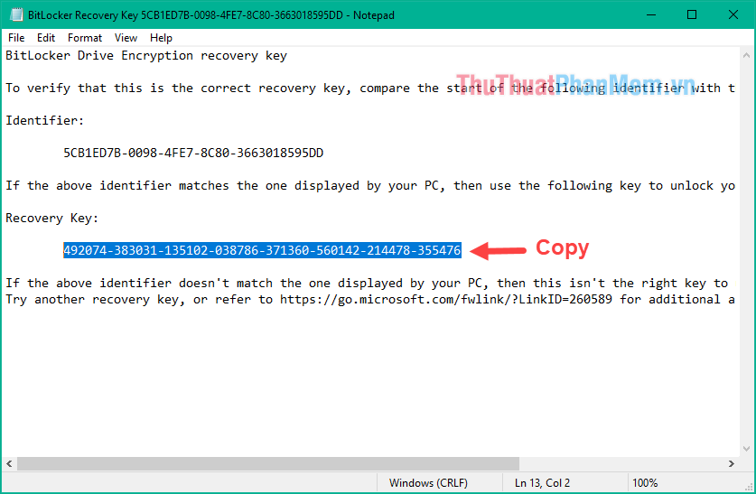 How to use Bitlocker to encrypt data in computers Picture 23
