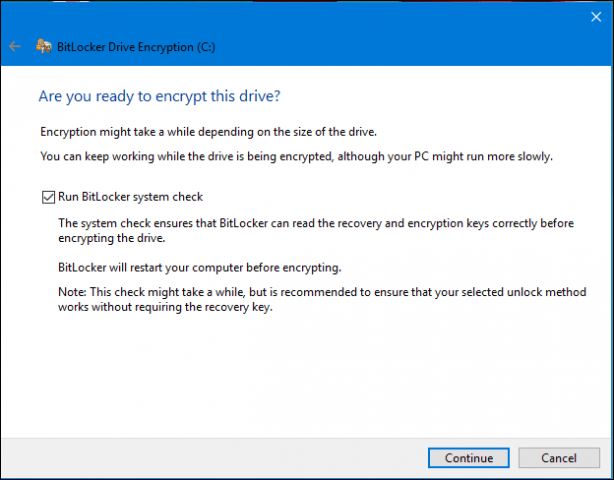 How to use Bitlocker to encrypt data on Windows 10 (Part 1) Picture 6