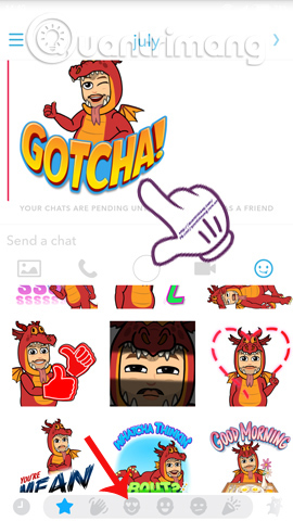 How to use Bitmoji in Snapchat Picture 10