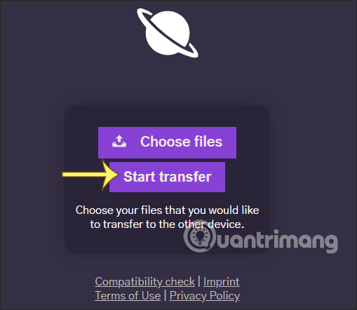 How to use Blymp.io to send files quickly via the connection code Picture 3
