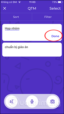 How to use Brill to create notes via voice on iPhone Picture 13