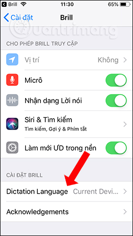 How to use Brill to create notes via voice on iPhone Picture 27