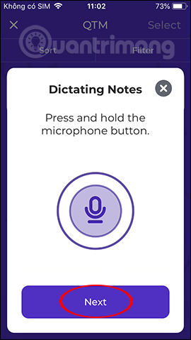 How to use Brill to create notes via voice on iPhone Picture 9