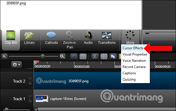 How to use Camtasia Studio to record a screen Picture 11