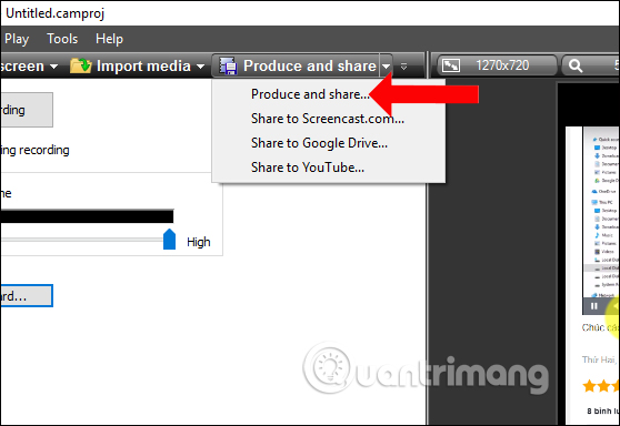 How to use Camtasia Studio to record a screen Picture 20