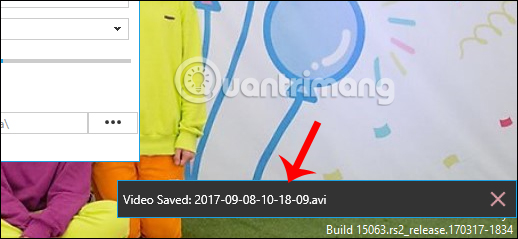 How to use Captura to take photos, record, film screen of Windows 10 Picture 9
