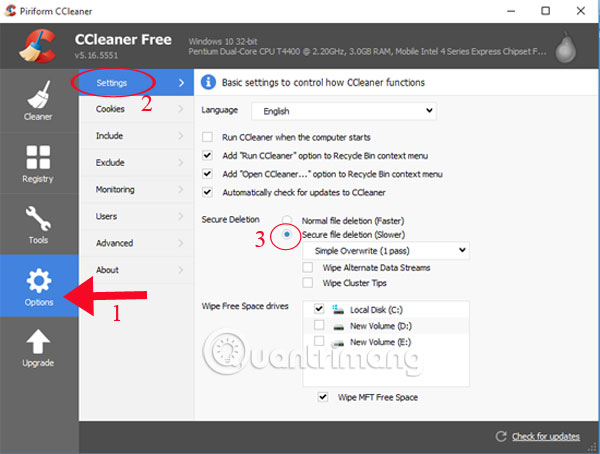 How to use CCleaner software to clean up computer trash effectively Picture 10