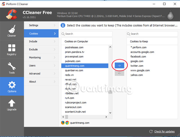 How to use CCleaner software to clean up computer trash effectively Picture 4