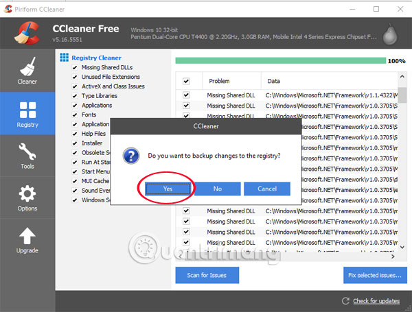 How to use CCleaner software to clean up computer trash effectively Picture 5