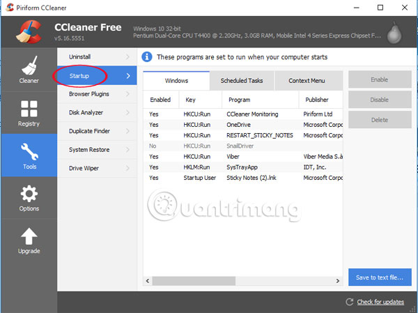 How to use CCleaner software to clean up computer trash effectively Picture 6