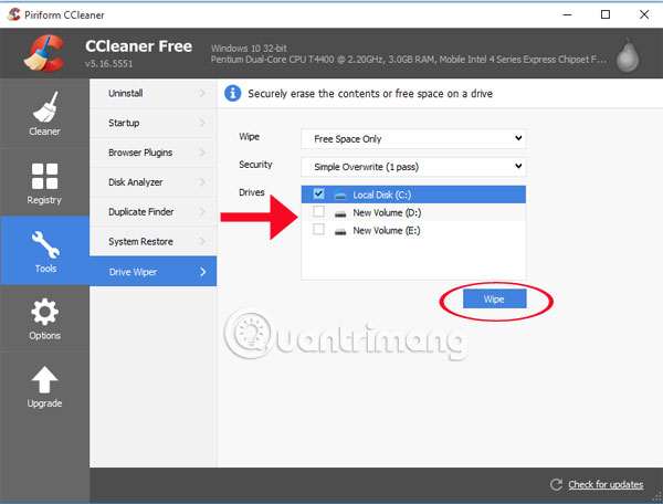 How to use CCleaner software to clean up computer trash effectively Picture 8