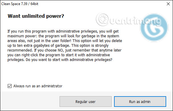 How to use Clean Space to clean the computer Picture 3
