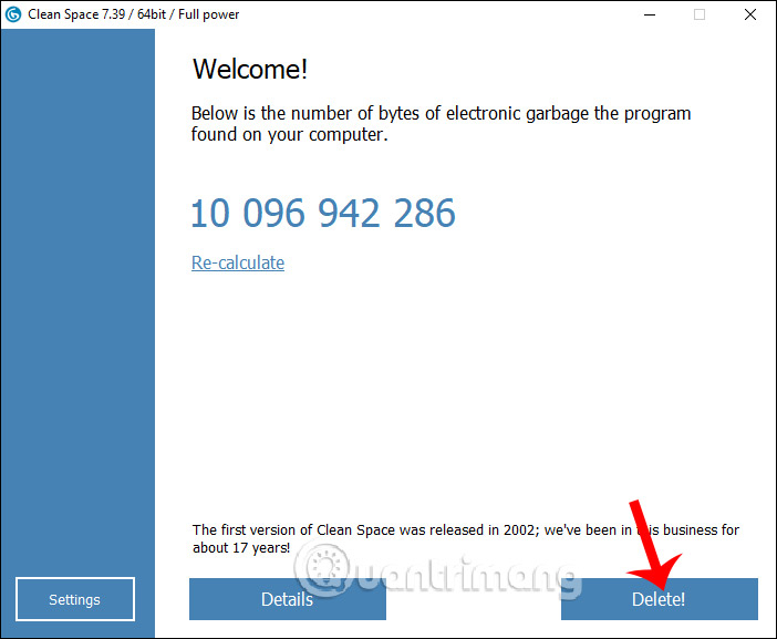 How to use Clean Space to clean the computer Picture 6