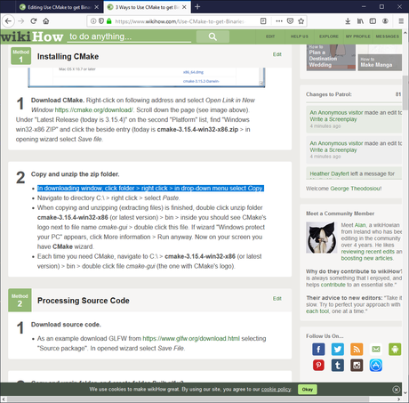 How to Use CMake to Get Binaries from Source Code Picture 1