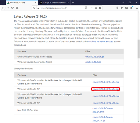 How to Use CMake to Get Binaries from Source Code Picture 2