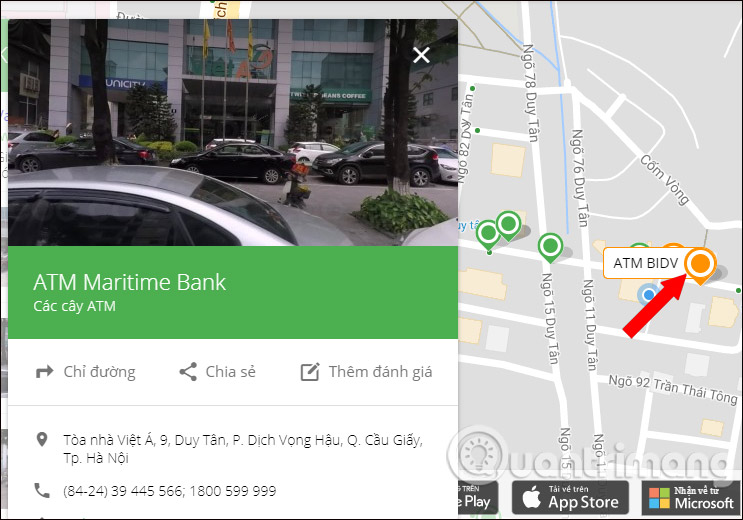How to use Coc Coc Map on your computer Picture 5