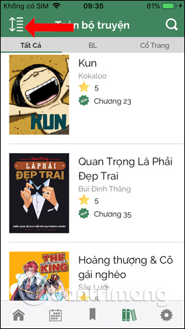 How to use Comi to read comics on the phone Picture 14