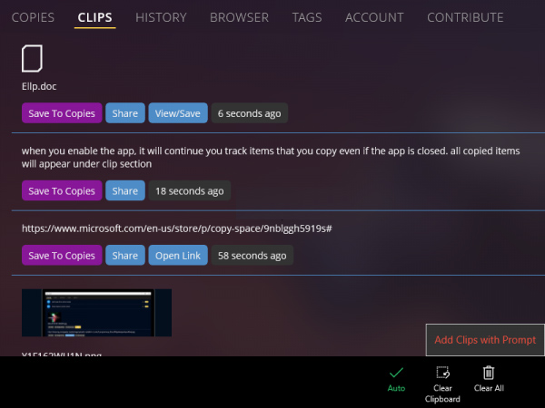 How to use Copy Space to manage Windows 10 clipboard content Picture 6