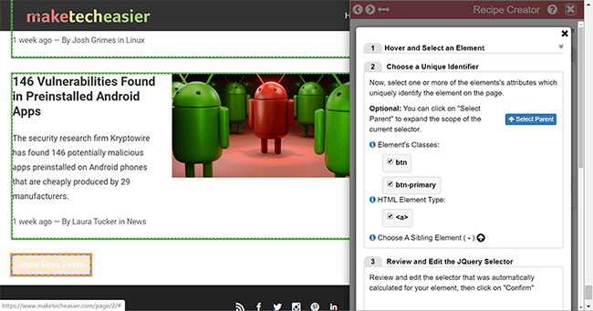 How to use Data Miner to extract data from websites Picture 11