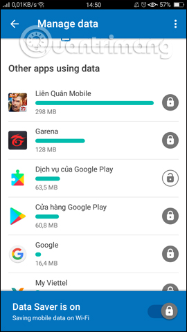 How to use Datally to save Internet data on Android Picture 11