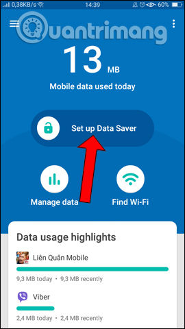 How to use Datally to save Internet data on Android Picture 3