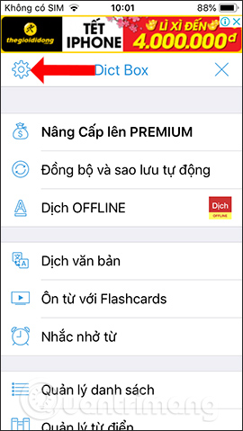 How to use Dict Box to translate and look up words on iPhone Picture 26