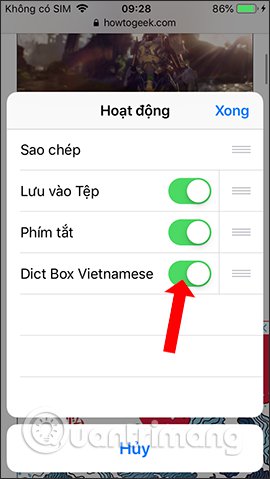 How to use Dict Box to translate and look up words on iPhone Picture 4