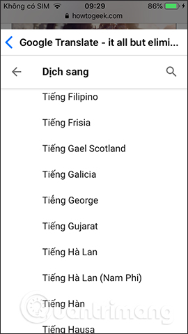 How to use Dict Box to translate and look up words on iPhone Picture 8