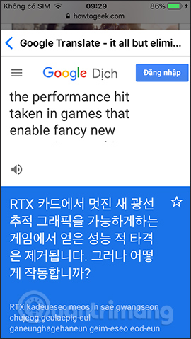How to use Dict Box to translate and look up words on iPhone Picture 9