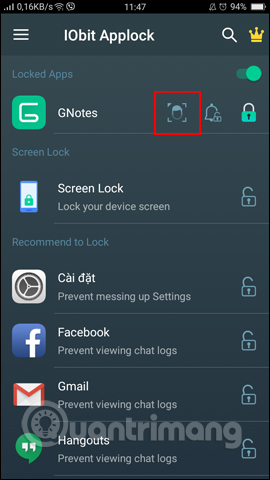 How to use Face ID feature on Android Picture 16
