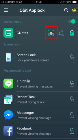 How to use Face ID feature on Android Picture 17