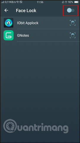How to use Face ID feature on Android Picture 19