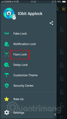 How to use Face ID feature on Android Picture 5