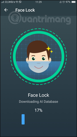 How to use Face ID feature on Android Picture 7