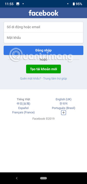 How to use FaceAtom to surf Facebook faster, lighter on the phone Picture 1