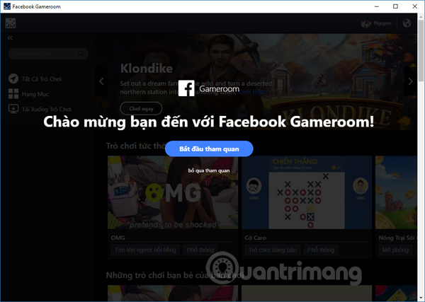 How to use Facebook Gameroom to play Facebook games Picture 3