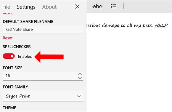 How to use FastNote UWP to edit text Picture 2