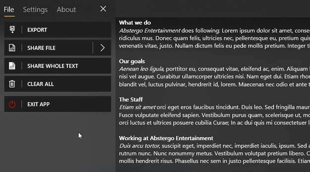 How to use FastNote UWP to edit text Picture 4
